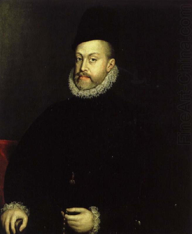 filip ii av spanien med gyllene skinnets ordenstecken, anguissola sofonisba